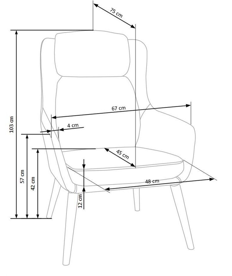 Высота сидения у дивана