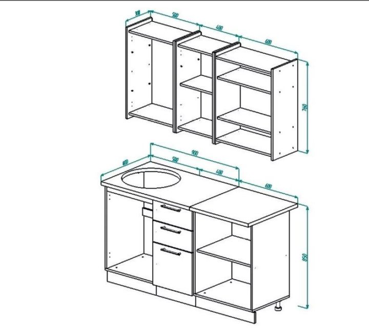 Сборка кухонного шкафа инструкция