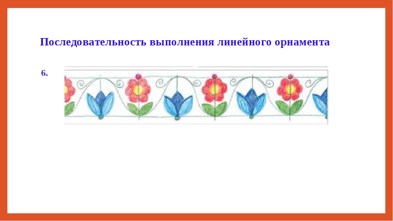 Узор изо 2 класс. Орнамент последовательность выполнения. Растительный орнамент в полосе 2 класс. Последовательность выполнения линейного орнамента. Этапы рисунка растительного орнамента.