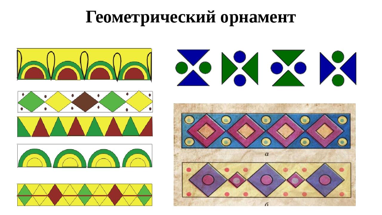 Рисовать орнамент в полосе