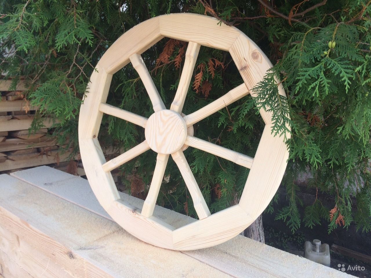Деревянные колеса для телеги