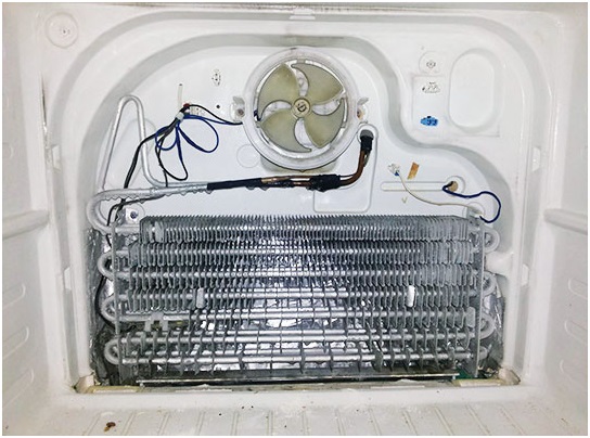 Ремонт вентилятора холодильника