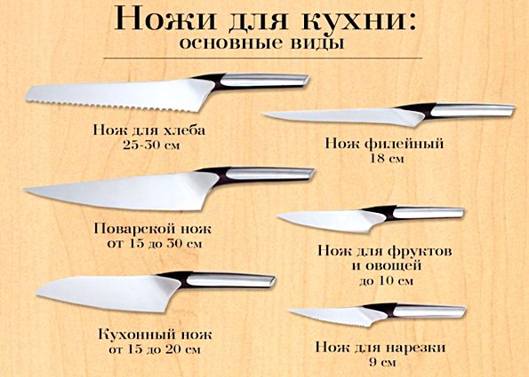 Виды ножевых. Виды кухонных ножей. Типы ножей для кухни. Формы кухонных ножей. Формы ножей и их Назначение.